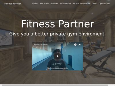 Fitness Partner homepage